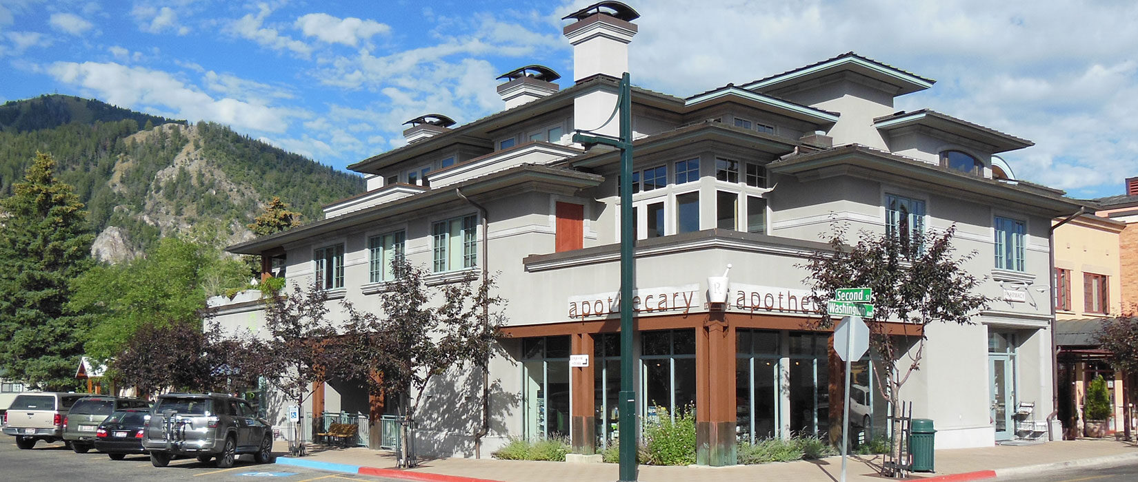 Photo of the Apothecary building
